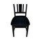 International Concepts Set of 2 San Remo Splatback Chairs, Black C46-10P - alternate 9
